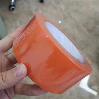 주황색 PVC 수리 테이프 건물 전기 배관 고품질 50mm 33m 롤