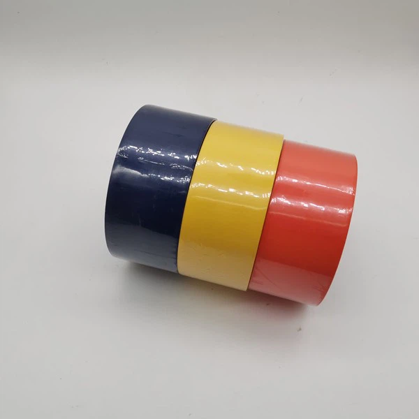 Made in China Orange Blue Yellow Hazard Warning Safety Tape, 3 Inch X 18 Yds Ideal For Walls, Floors, Pipes And Equipment.